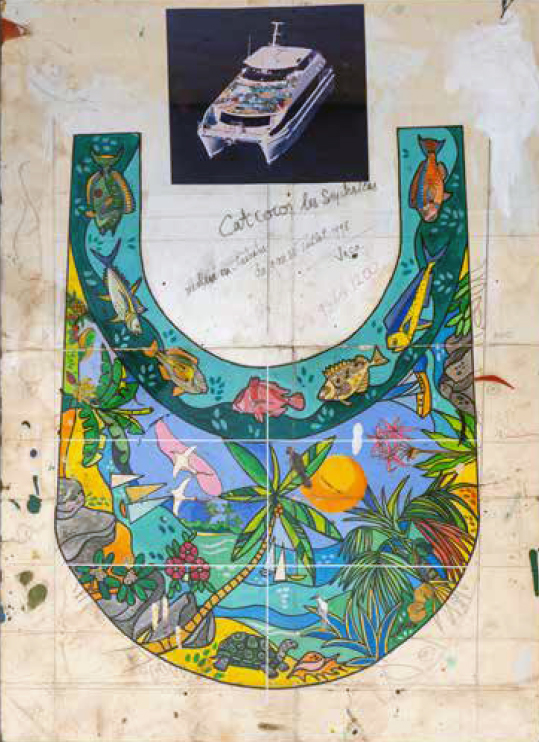 Cat cocos Seychelles