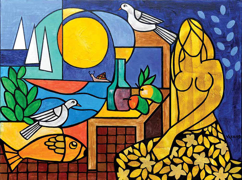 Modèle à l'atelier